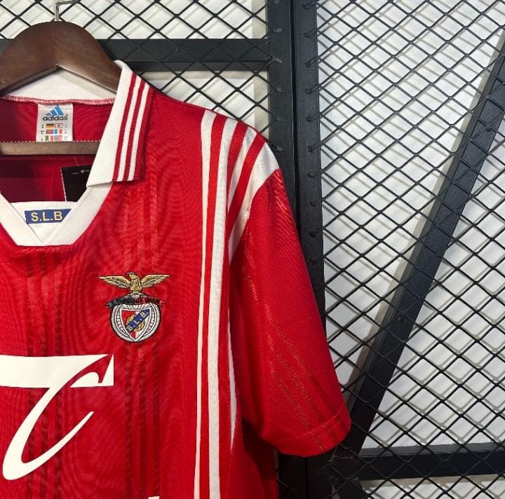 Camisola Principal Retro Telecel 1997-1998 do SL Benfica