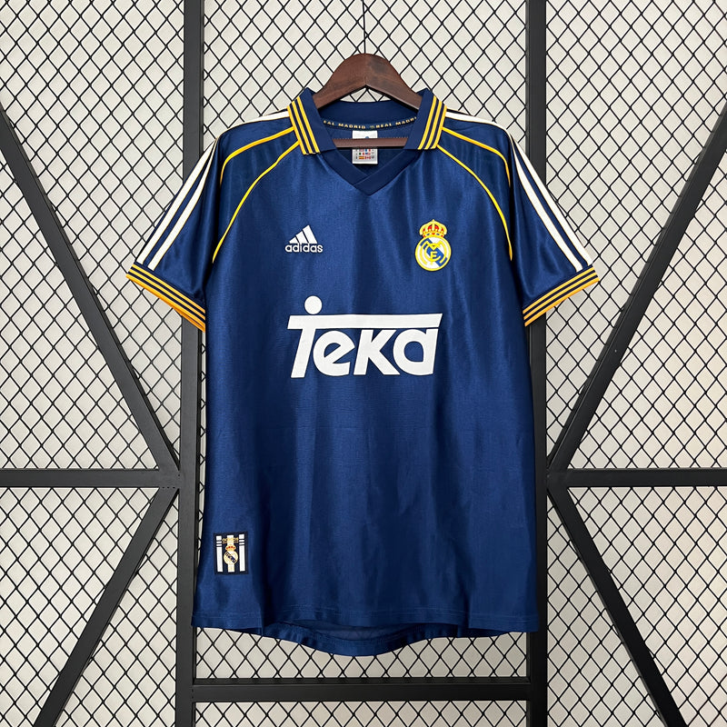 Camisa Away Real Madrid 1998/99 – A Era Pré-Galáctica