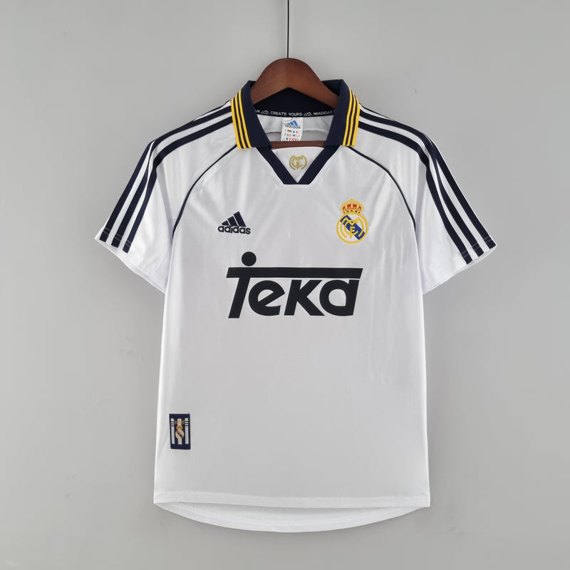 Camisa Home Real Madrid 1999/2000 – O Início da Era Galáctica