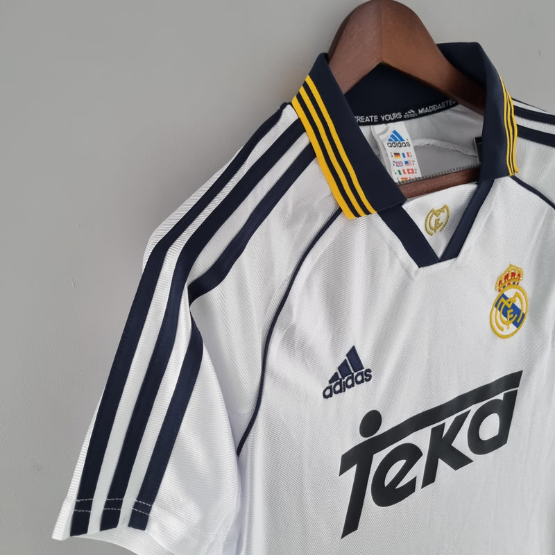 Camisa Home Real Madrid 1999/2000 – O Início da Era Galáctica