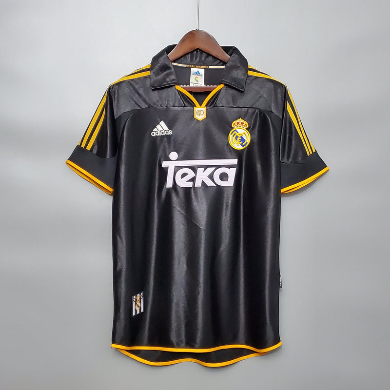 Camisa Away Real Madrid 1998/1999 – Teka (Preta)