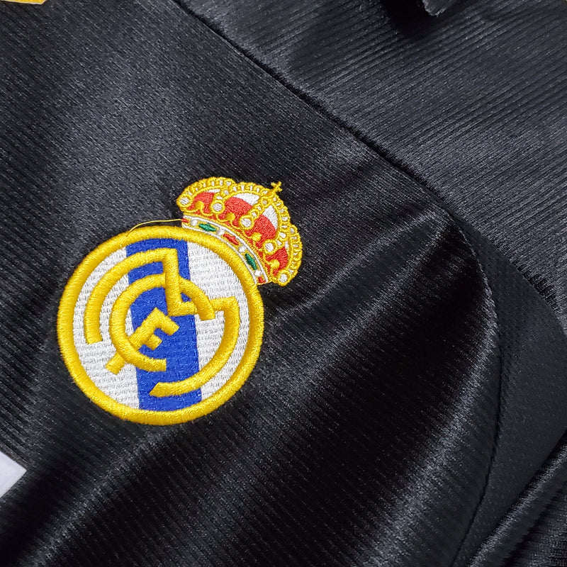 Camisa Away Real Madrid 1998/1999 – Teka (Preta)