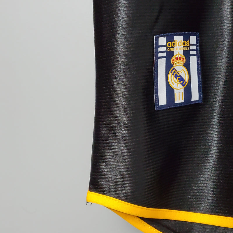Camisa Away Real Madrid 1998/1999 – Teka (Preta)