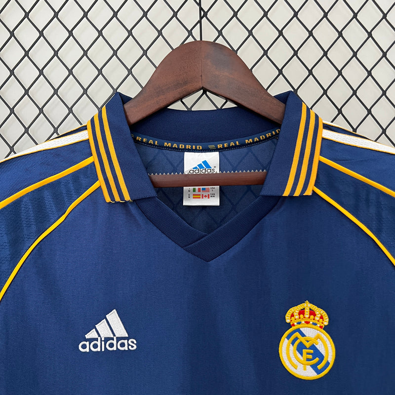Camisa Away Real Madrid 1998/99 – A Era Pré-Galáctica