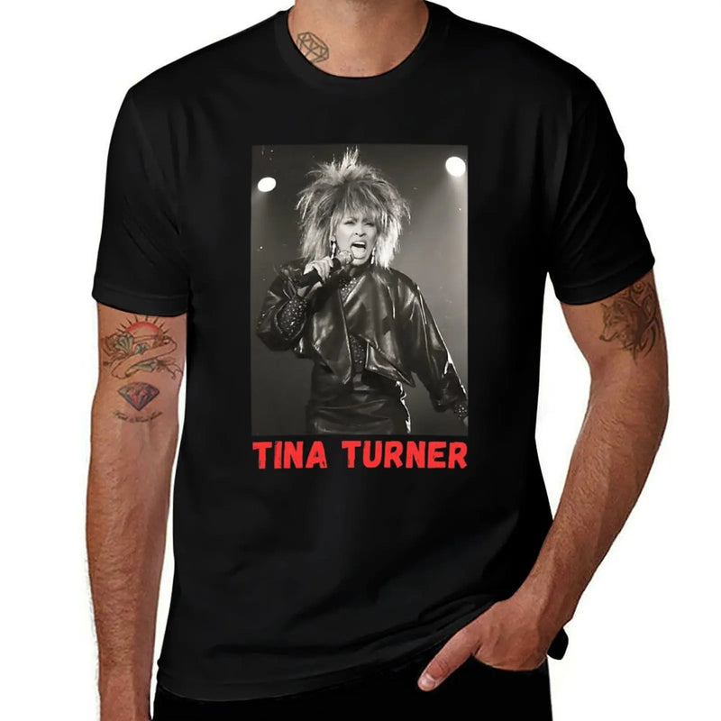 Tina Turner T-Shirt blue archive Clothing Men's t-shirts