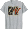 MTV Rock n Roll Music Hard Heavy Metal Skull Guitar Vintage T-Shirt Y2k Clothes Women Clothing Tee Shirt Femme Camisetas 82953