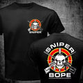 Brazil Military Unit BOPE Special Forces Sniper Men T-shirt Casual Streetwear 100% Cotton Loose Tops Breathable Tee Pro Choice