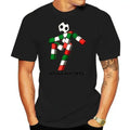 Mens Retro 2 T Shirt Italia Football Mascot Italy Tumblr Soccer Men Clothing Graphic Oversized T Shirt Harajuku 90 Summer Funny