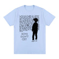 The Cure Vintage T-shirt Robert Smith Boys Don't Cry Cotton Men T shirt New Tee Tshirt Womens Tops