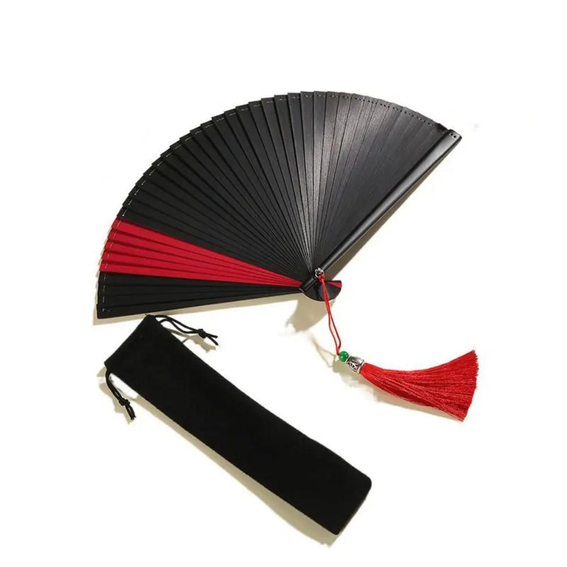 Classical Bamboo Fan Dance Fan Antique Small Dance Props Compact Folding Portable Ornament Kimono Fan Handmade Fans for Women