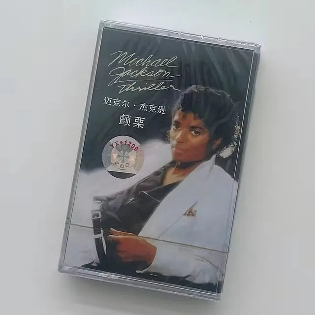 Retro MJ King of pop Michael Jackson Music Tape Bad Album HIStory Cassettes Cosplay Walkman Recorder Car Soundtracks Box Gifts