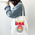 Luanda Angola Map Flag Emblem Gift Idea Love Heart South Africa Skyline Shopper Harajuku Canvas Tote Bag Cotton Shopping Handbag