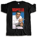 Tshirt men summer top tees men novelty tshirt Vanilla Ice Couch on Vintage Black - T-Shirt unisex t-shirt loose style tops