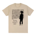 The Cure Vintage T-shirt Robert Smith Boys Don't Cry Cotton Men T shirt New Tee Tshirt Womens Tops