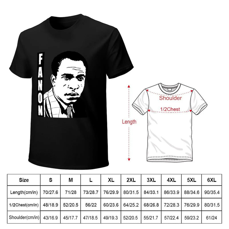 Frantz Fanon T-Shirt shirts graphic Anime t-shirt tshirts personalised essential t shirt mens t shirt
