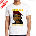 Thomas Sankara Lumumba Burkina Faso Design Retro Gift Cool Men Women TopsT Shirt for Fitness Training Comfortable Personality