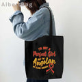 Luanda Angola Map Flag Emblem Gift Idea Love Heart South Africa Skyline Shopper Harajuku Canvas Tote Bag Cotton Shopping Handbag