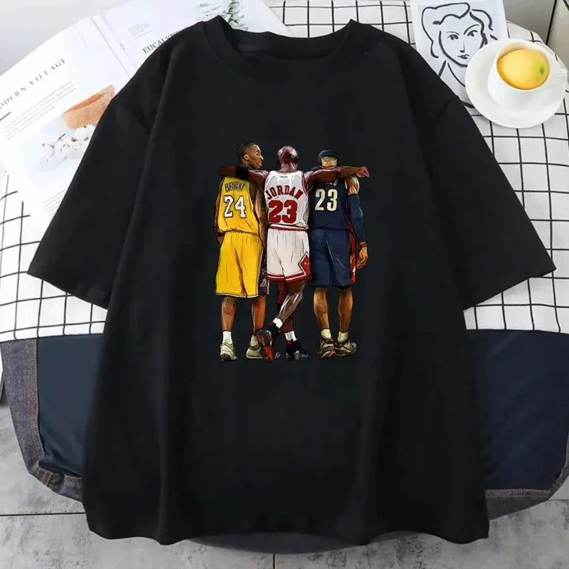 Summer Men Cotton T-Shirt Football Fans Tops Tees Male Casual Clothing Streetwear Fashion Commemorative Short Sleeve T-shirt