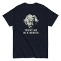 Einstein Trust Me I'm A Genius. Printed Base for Men and Women Couples T-shirt Fashion Casual Cotton Short Sleeves