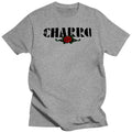 Men summer t-shirt funny print short sleeve El Charro T-Shirt White (XXL) NEW Made Italy Vintage Style (Street) male top tees