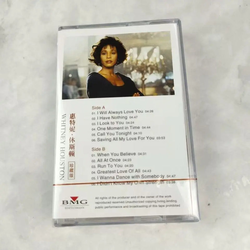 R&B Whitney Houston Music Tape I Look To You Album Cassettes Cosplay Recorder Car Walkman Soundtracks Box Party Music Collection