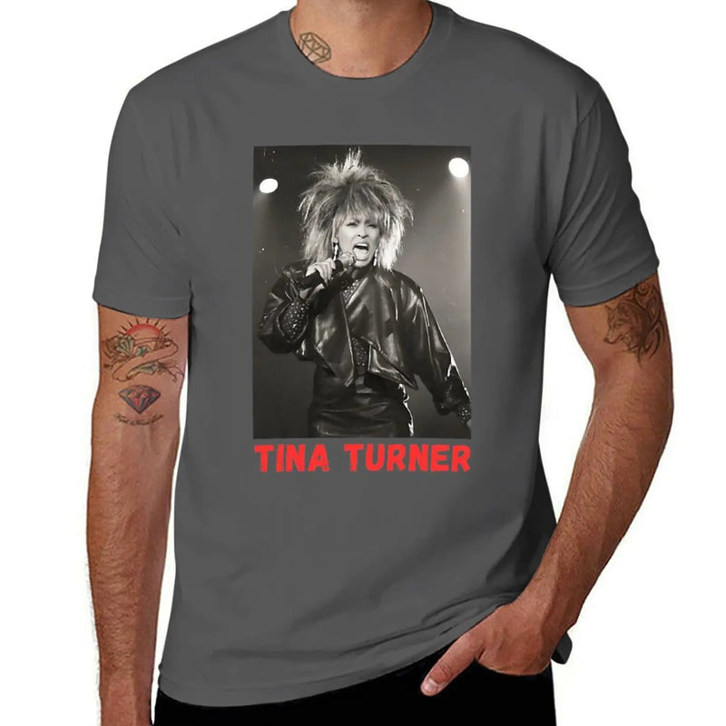 Tina Turner T-Shirt blue archive Clothing Men's t-shirts