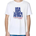 We Are The World Anniversary Usa For Africa United Artists Graphic T Shirts Summer Cotton New Shirts And T-Shirts Mens Clothes