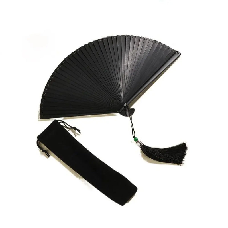 Classical Bamboo Fan Dance Fan Antique Small Dance Props Compact Folding Portable Ornament Kimono Fan Handmade Fans for Women