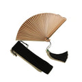 Classical Bamboo Fan Dance Fan Antique Small Dance Props Compact Folding Portable Ornament Kimono Fan Handmade Fans for Women