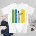Unisex Men Brazil Retro Beach Brazilian Rio De Janeiro Statue Sao Paulo Tshirt Tees T Shirts Women Boys 100% Cotton T-Shirt