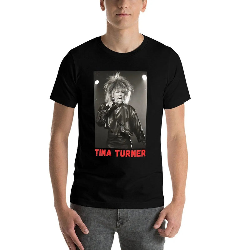Tina Turner T-Shirt blue archive Clothing Men's t-shirts