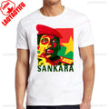 Thomas Sankara Lumumba Burkina Faso Design Retro Gift Cool Men Women TopsT Shirt for Fitness Training Comfortable Personality