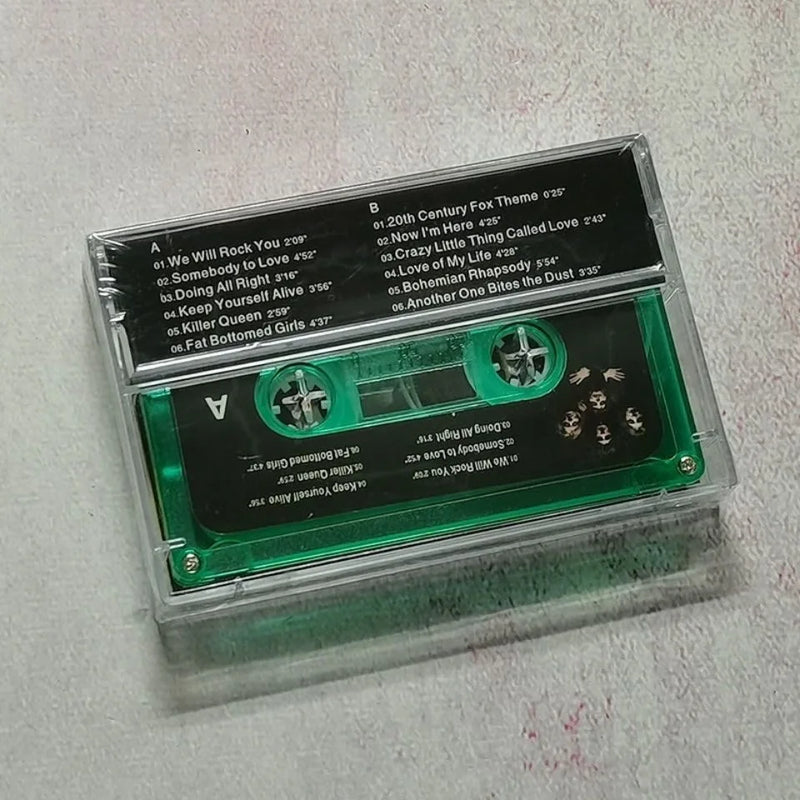 New Rock band Queen Freddie Mercury Music Magnetic Tape Album Cassettes Cosplay Soundtracks Box Car Recorder Walkman Tape Gifts